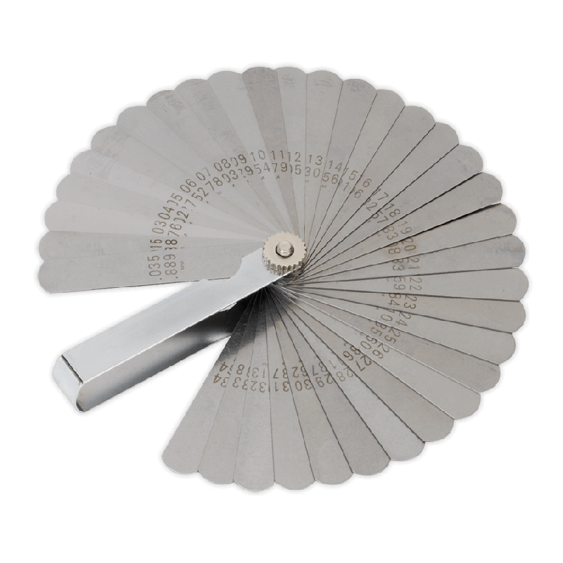 Sealey VS512 Feeler Gauge 35 Blade   Dual Marked