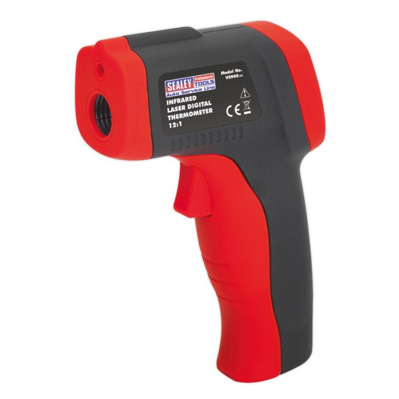 Sealey VS900 Infrared Laser Digital Thermometer 12:1