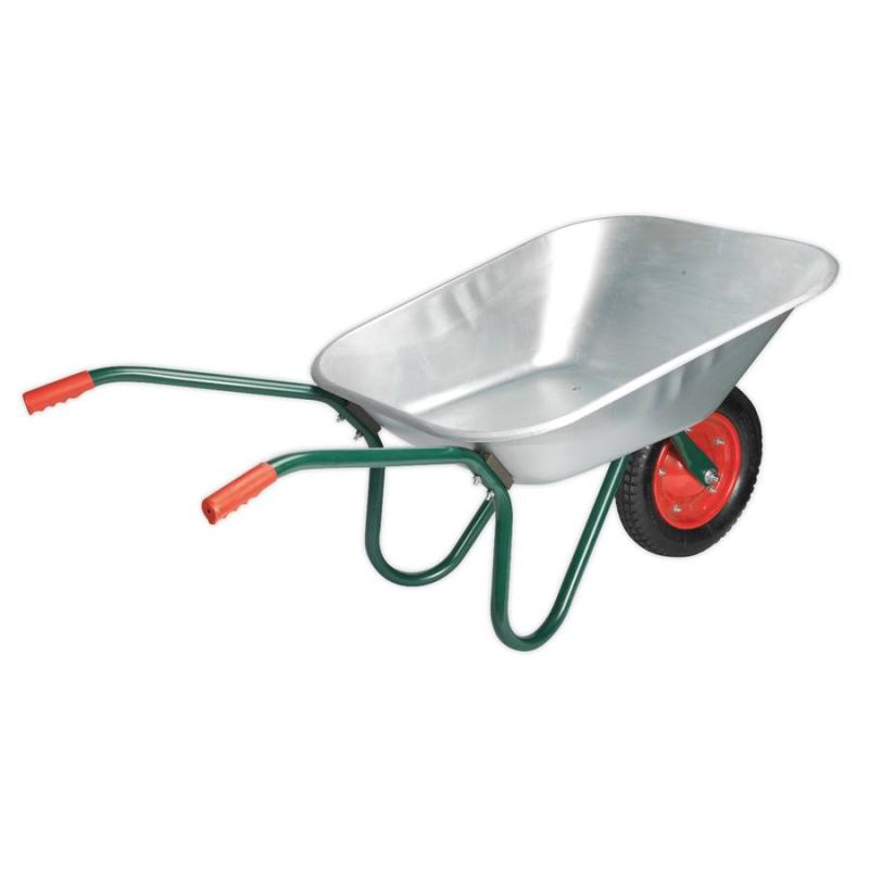 Sealey WB65 Wheelbarrow 65ltr Galvanized