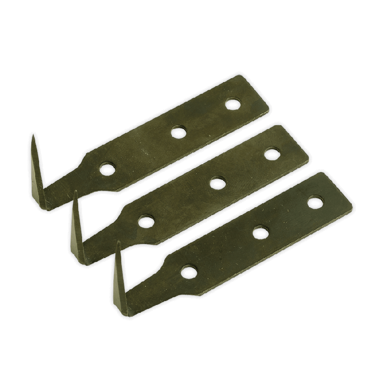 Sealey WK02003 Windscreen Removal Tool Blade 38mm Pack of 3