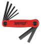 Teng Tools 1476NMM1 7 Piece Metric Retractable Hex Key Set