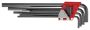 Teng Tools 1479MMRL 9 Piece Extra Long Metric Hex Key Set