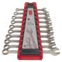 Teng Tools 6510A 10 Piece Metric Combination Spanner Set