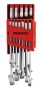 Teng Tools 8512A 12 Piece Metric Anti Slip Combination Spanner Set