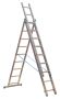 Sealey ACL3 Aluminium Extension Combination Ladder 3x9 EN 131