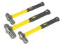 Sealey AK2031 Ball Pein Hammer Set 3pc Fibreglass Shaft