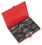 Sealey AK3040 Tap & Die Set 40pc Split Dies Metric
