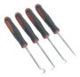 Sealey AK5214 Miniature Hook & Pick Set 4pc