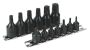 Sealey AK5584 Impact TRX Star Socket Bit Set 13pc 1/4