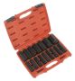 Sealey AK5816M Impact Socket Set 16pc 1/2