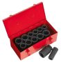 Sealey AK687 Impact Socket Set 13pc Deep 3/4