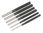 Sealey AK9123 Parallel Pin Punch Set 6pc