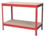 Sealey AP1210 Workbench 1.2mtr Steel Wooden Top