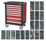 Sealey AP2408TTC08 Rollcab 8 Drawer with Ball Bearing Slides & 707pc Tool Kit
