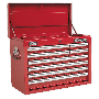 Sealey AP33109 Topchest 10 Drawer with Ball Bearing Slides