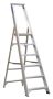 Sealey AXL6 Aluminium Step Ladder 6 Tread Industrial BS 2037/1