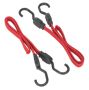 Sealey BCS17 Flat Bungee Cord Set 2pc 760mm