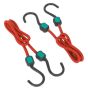 Sealey BCS22 Bungee Cord Set 2pc 760mm