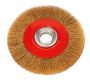 Sealey BG200/WW1 Wire Wheel ⌀200 x 13mm 16mm Bore Narrow