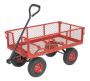 Sealey CST997 Platform Truck with Removable Sides Pneumatic Tyres 200kg Capacity