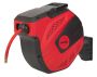 Sealey SA823 Air Hose Reel Auto Rewind Control 20mtr ⌀10mm ID   Rubber Hose