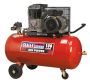 Sealey SAC1103B Compressor 100ltr Belt Drive 3hp with Cast Cylinders & Wheels