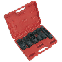 Sealey SX0401 Diesel Injector Window Socket Set 6pc 1/2