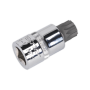 Sealey SX107 Security Spline Socket Bit M16 1/2