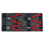 Sealey TBT03 Tool Tray with Circlip Pliers Set 4pc