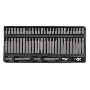 Sealey TBT11 Tool Tray with Security TRX Star*/Hex/Ribe/Spline Bit Set 60pc