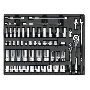 Sealey TBT31 Tool Tray with Socket Set 55pc 3/8