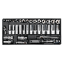 Sealey TBT34 Tool Tray with Socket Set 35pc 3/8