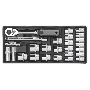 Sealey TBT35 Tool Tray with Socket Set 26pc 1/2