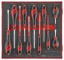 Teng Tools TED911N 11 Piece EVA Flat/PH/PZ Screwdriver Set