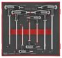 Teng Tools TEDTX7 7 Piece EVA T Handle TX Key Set