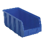 Sealey TPS3D Plastic Storage Bin Deep 145 x 335 x 125mm Blue Pack of 16