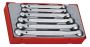 Teng Tools TT6506 6 Piece 12 Point Double Flex Wrench Set
