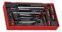 Teng Tools TTHEX7AF 7 Piece T Handle AF Hex Key Set
