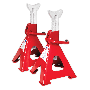 Sealey VS2006 Axle Stands (Pair) 6tonne Capacity per Stand Ratchet Type