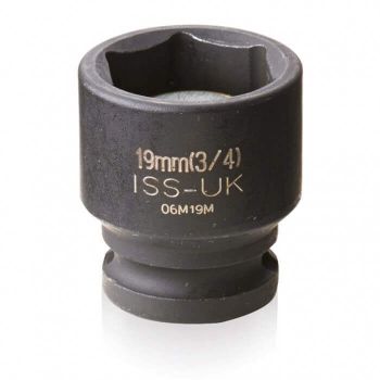 06M16M - ISS 3/8 Drive Regular Magnetic Impact Socket 16mm
