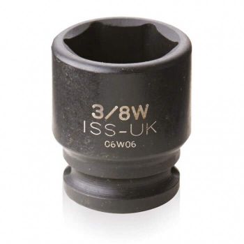06W08- ISS 3/8" Drive 1/2" WW Regular Impact Socket
