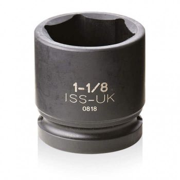0817 - ISS 1/2 Drive 1 1/16 AF Regular Impact Socket