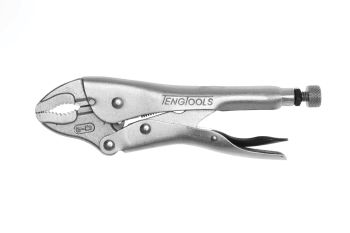 Teng Tools 401-7 7" Plated Round & Flat Power Grip Pliers
