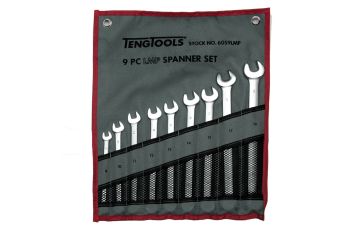Teng Tools 6059LMP 9 Piece Long Metric Combination Spanner Set