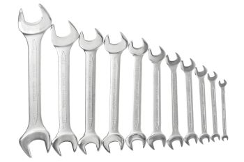 Teng Tools 6211 11 Piece Metric Double Open Ended Spanner Set