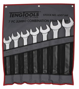 Teng Tools 6507JAF 7 Piece AF Combination Spanner Set
