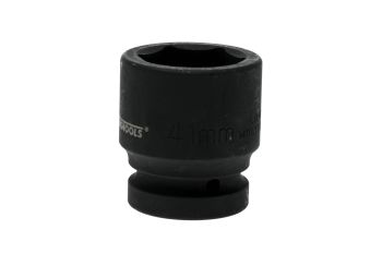 Teng Tools 910541 41MM 1" Drive Regular Metric Impact Socket