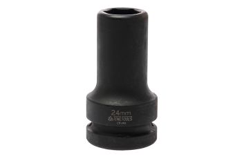 Teng Tools 910624 24MM 1" Drive 6 Point Deep Metric Thinwall Impact Socket