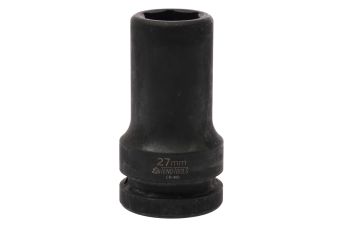 Teng Tools 910627 27MM 1" Drive 6 Point Deep Metric Thinwall Impact Socket