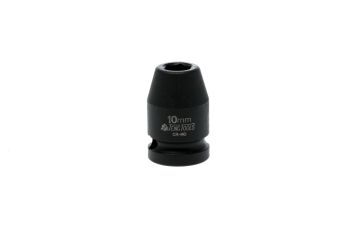 Teng Tools 920510-C 10MM 1/2" Drive 6 Point Regular Metric Impact Socket